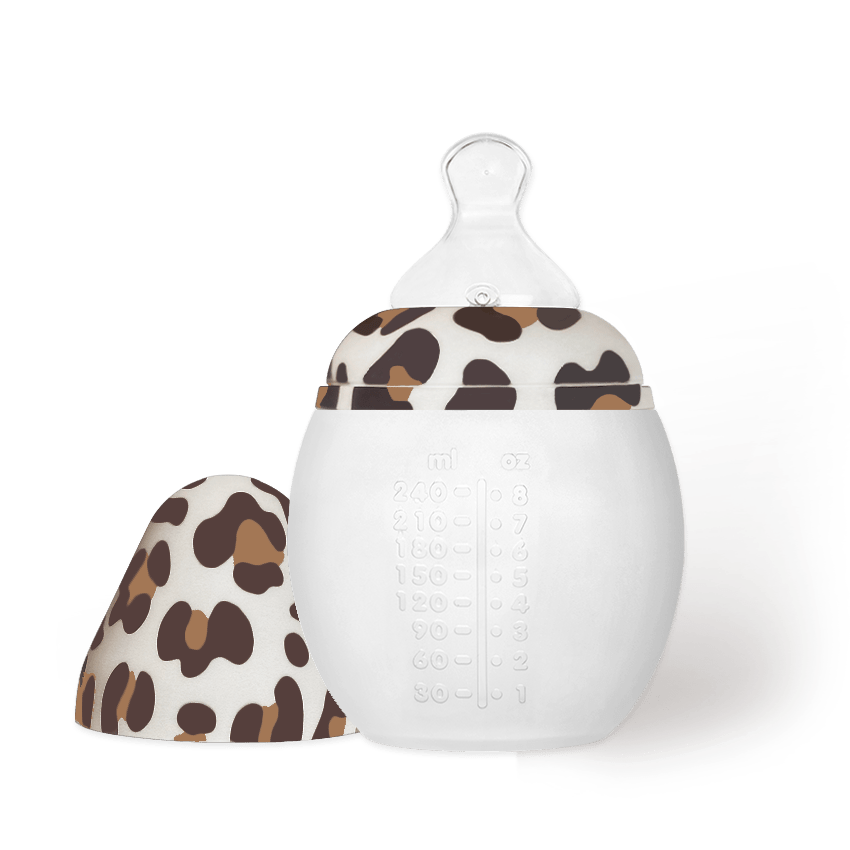 Graouu baby bottles – bold leopard design | Élhée