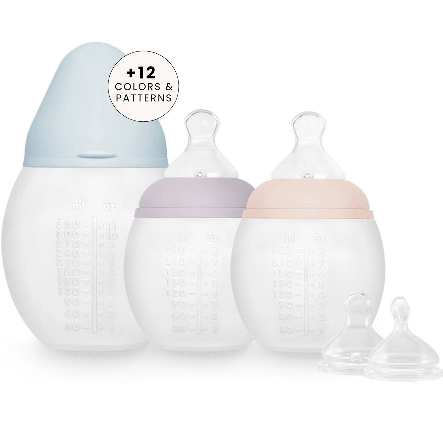 Stage 2 baby bottle set