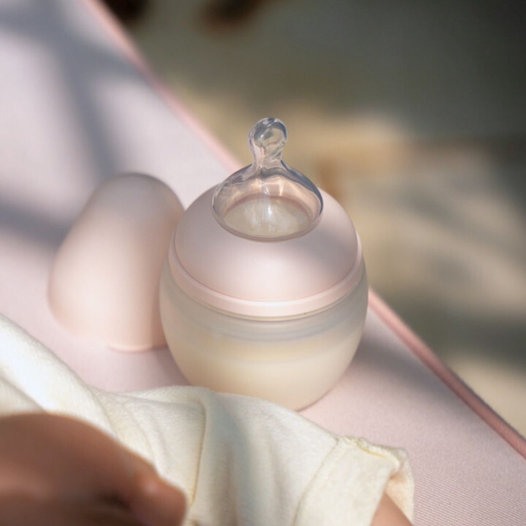 Biberon anti - colique 330 ml | Nude 3m+ - Élhée