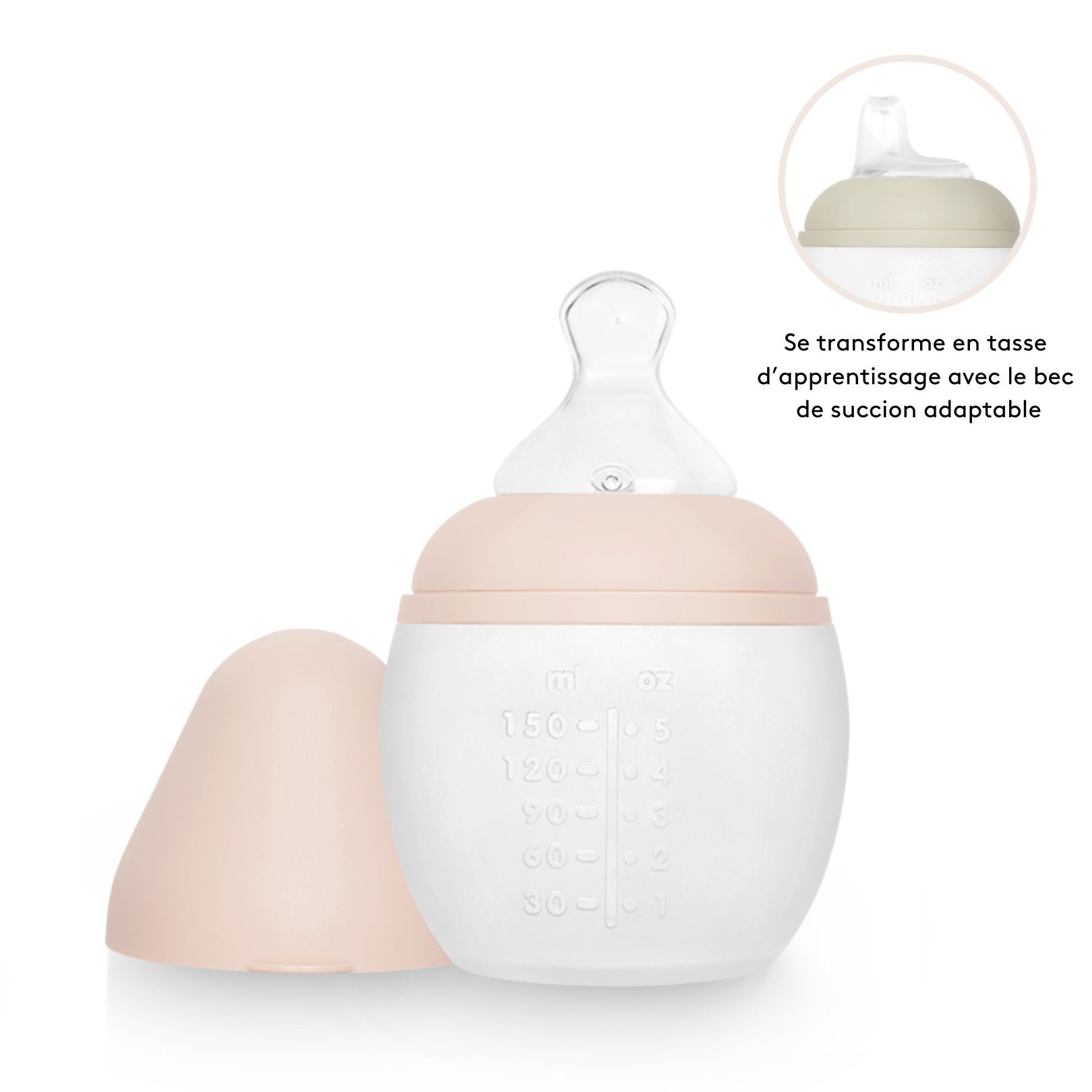 Biberon Nude 150 ml (S) - Élhée