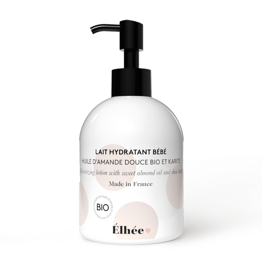 Lait Hydratant Bébé Bio - Élhée