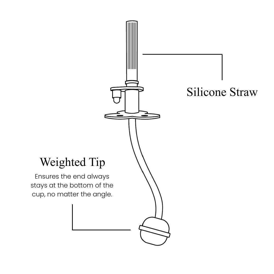Weighted straw cup 8 oz | Graouu 6m+