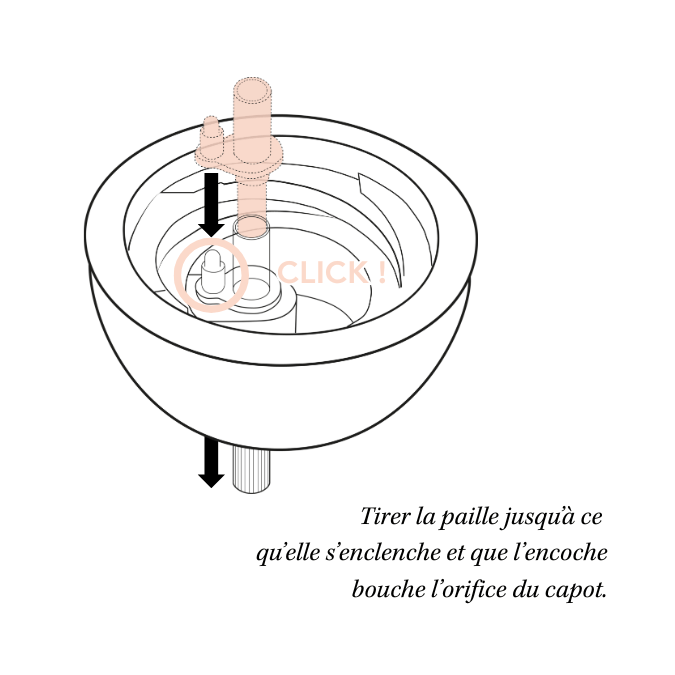 Tasse à paille lestée 240 ml | Sand/Nude 6m+ - Élhée