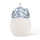 Weighted straw cup 8 oz | "Toile de Jouy" Blue 9m+